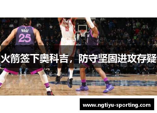 火箭签下奥科吉，防守坚固进攻存疑